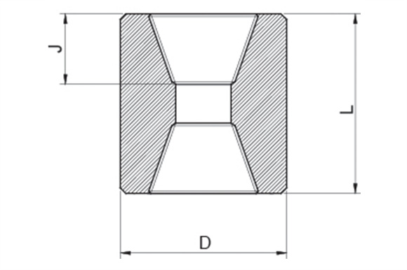 Threaded Coupling reference drawing